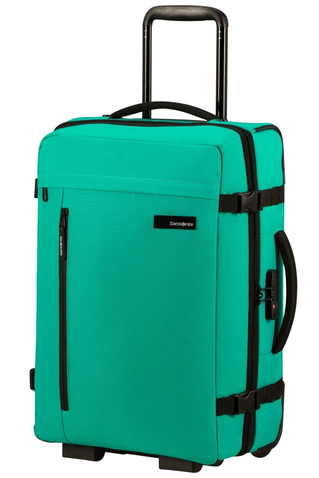 SET ROADER MALETA DE CABINA 55 CM Y MOCHILA PARA PORTÁTIL M - 15.6" – JUNGLE GREEN