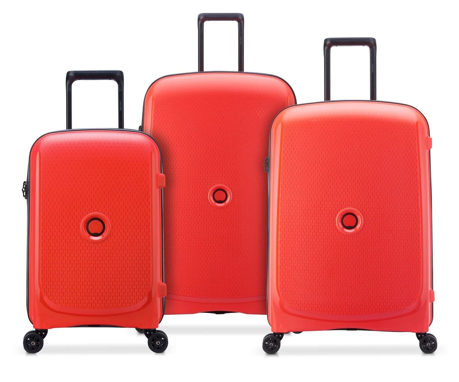 DELSEY Set Belmont + 3 Suitcases (L-83cm) (M-71cm) (S-55cm)