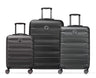 DELSEY Set Air Armor-3 Suitcases (L-77cm) (M-68cm) (S-55cm)