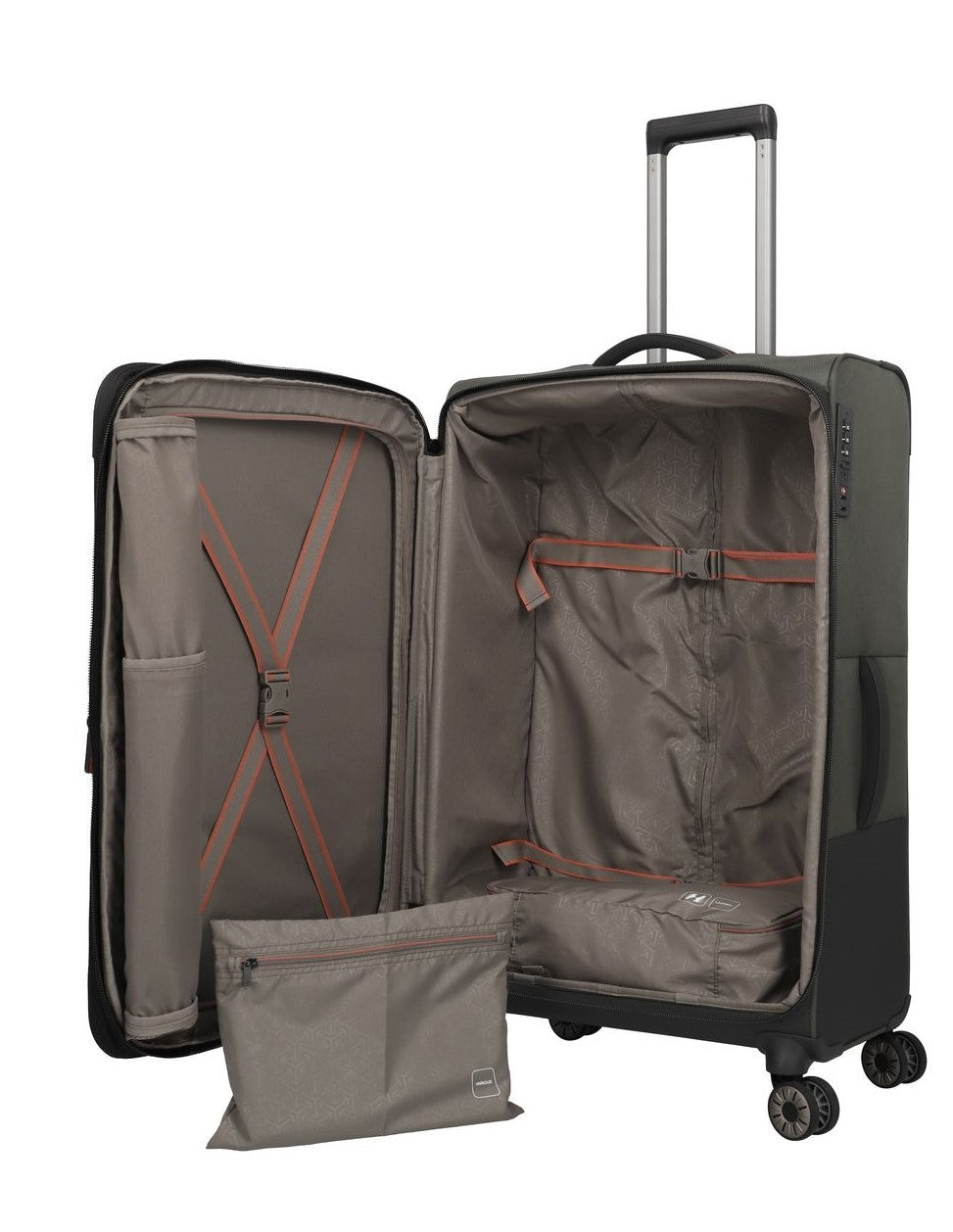 TRAVELITE Large extendable suitcase Crosslite 5.0 79cm