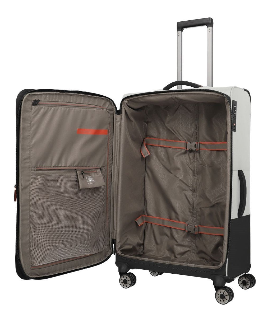 TRAVELITE Large extendable suitcase Crosslite 5.0 79cm