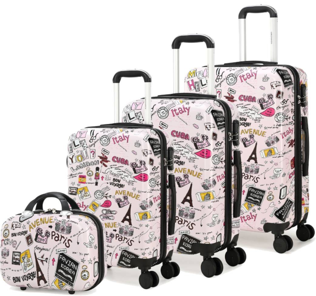 Set of suitcases with Maracaibo bag Greenwich