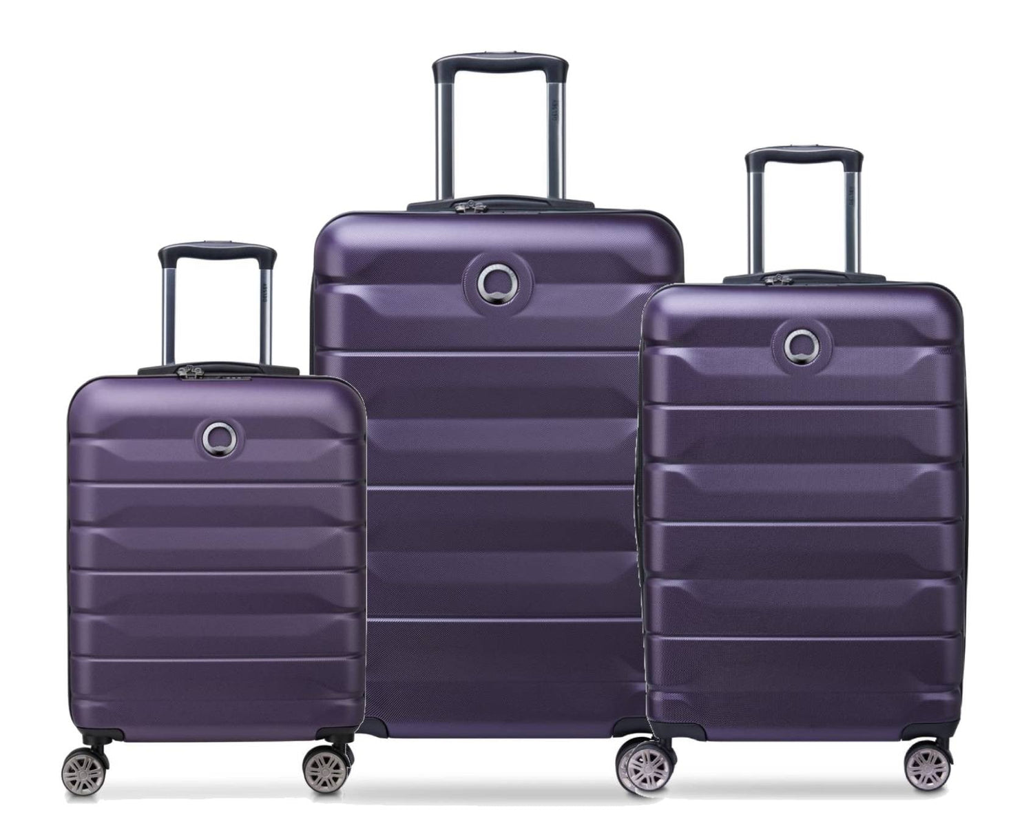 DELSEY Set Air Armor-3 Suitcases (L-77cm) (M-68cm) (S-55cm)