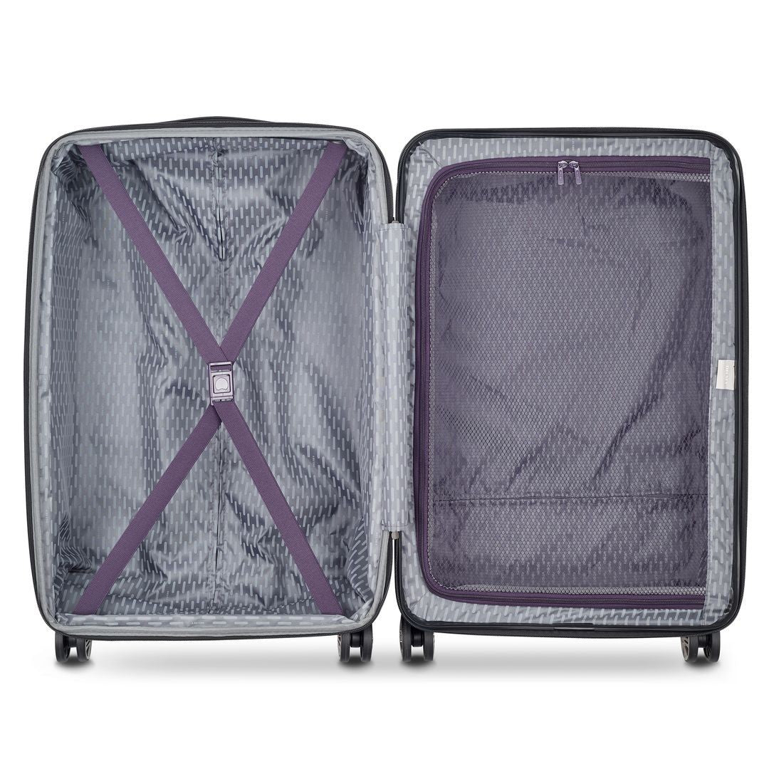 DELSEY Set Air Armor-3 Suitcases (L-77cm) (M-68cm) (S-55cm)