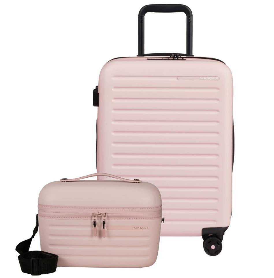 Samsonte Set Cabin suitcase Stackd and bag