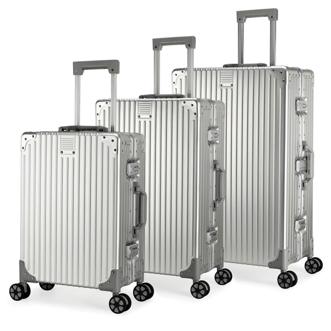 GREENWICH 100% aluminum suitcase 66.5cm aluminum