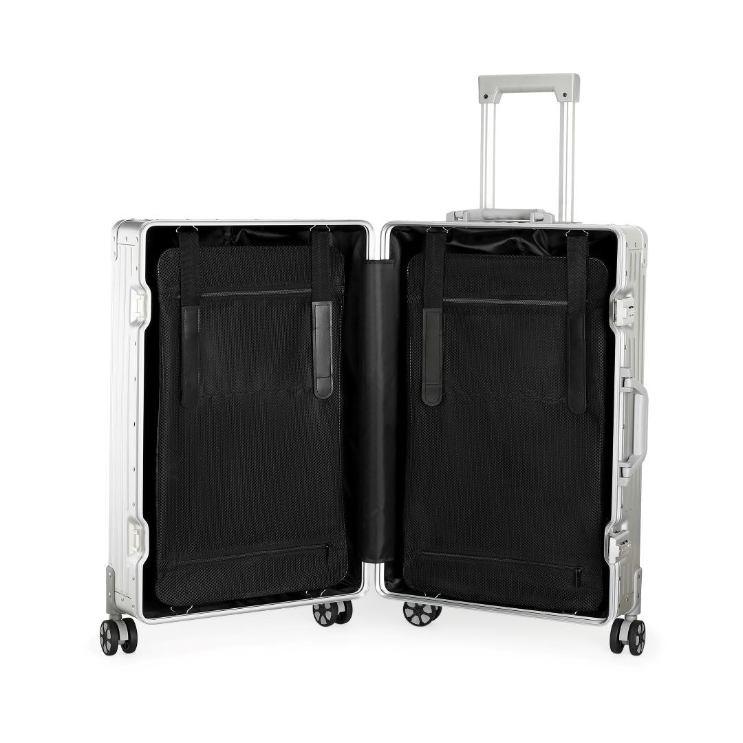 GREENWICH 100% aluminum suitcase 66.5cm aluminum