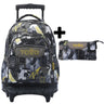 TOTTO School backpack with lines wheels + dashboard case - 6Ct Baski