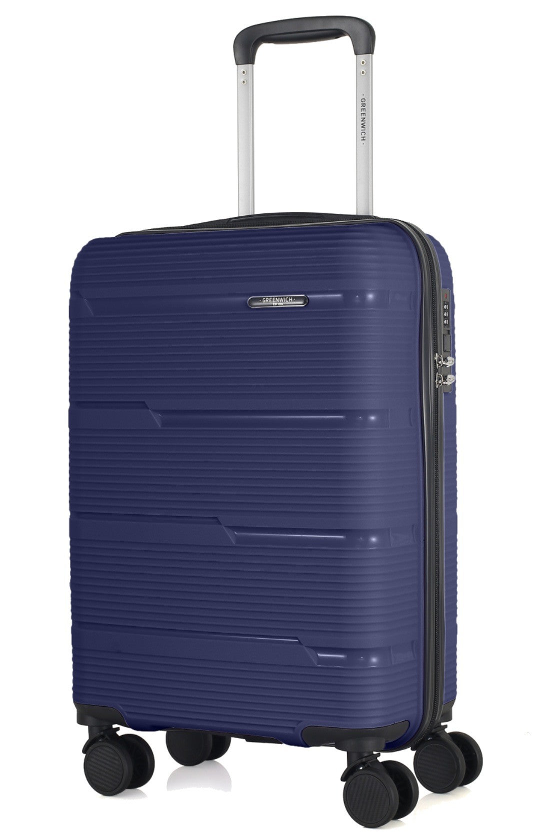 GREENWICH Havana extendable polypropylene suitcases set