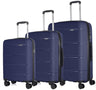 GREENWICH Havana extendable polypropylene suitcases set