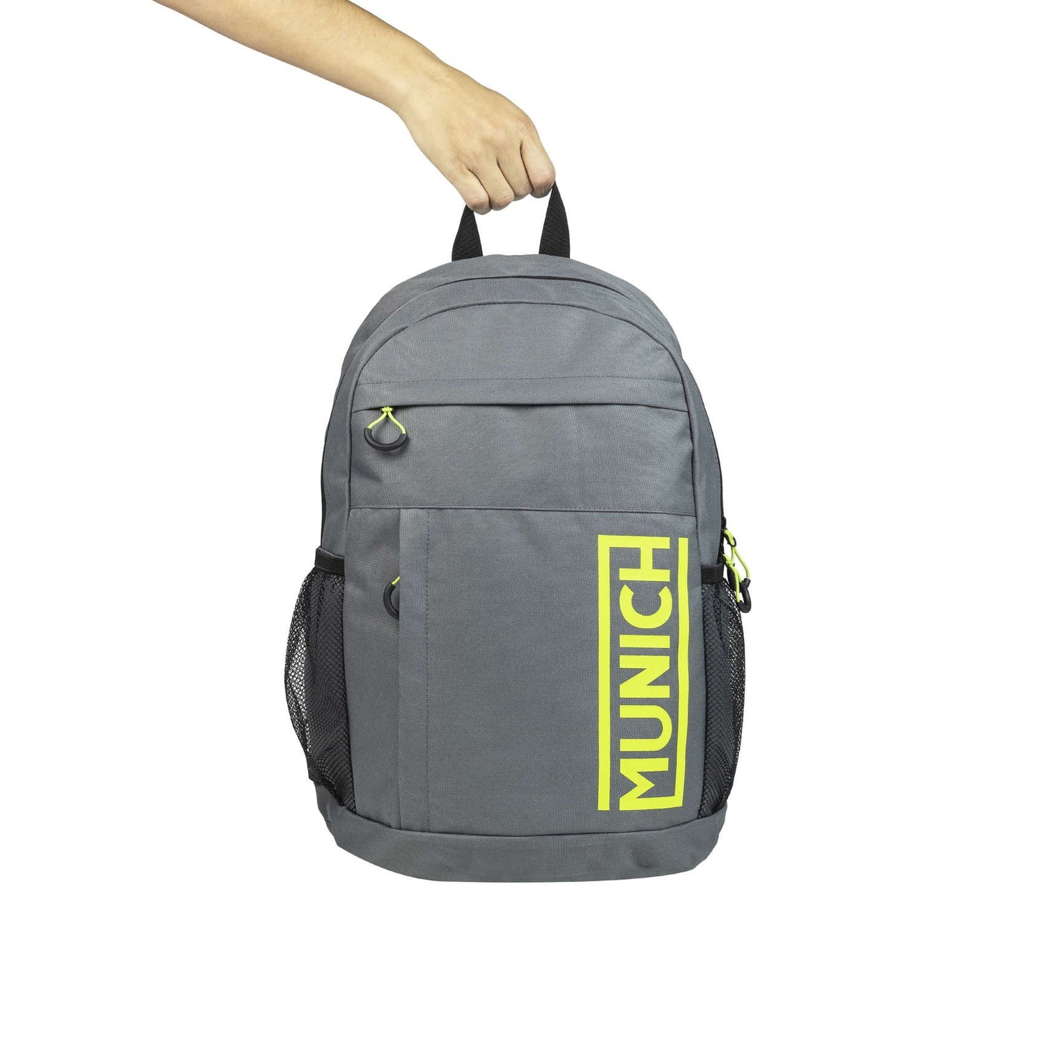 MUNICH Gym Sports Backpack Slim Gray FW24