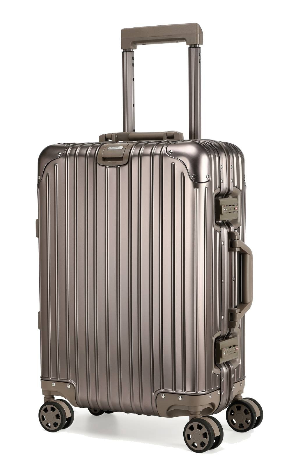 GREENWICH 100% aluminum luggage paris 55cm