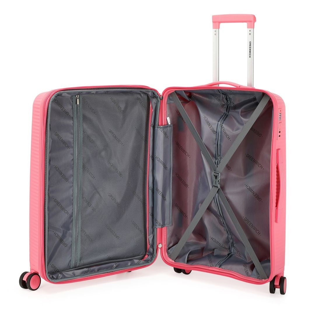 GREENWICH Set of suitcases with extensile aruba