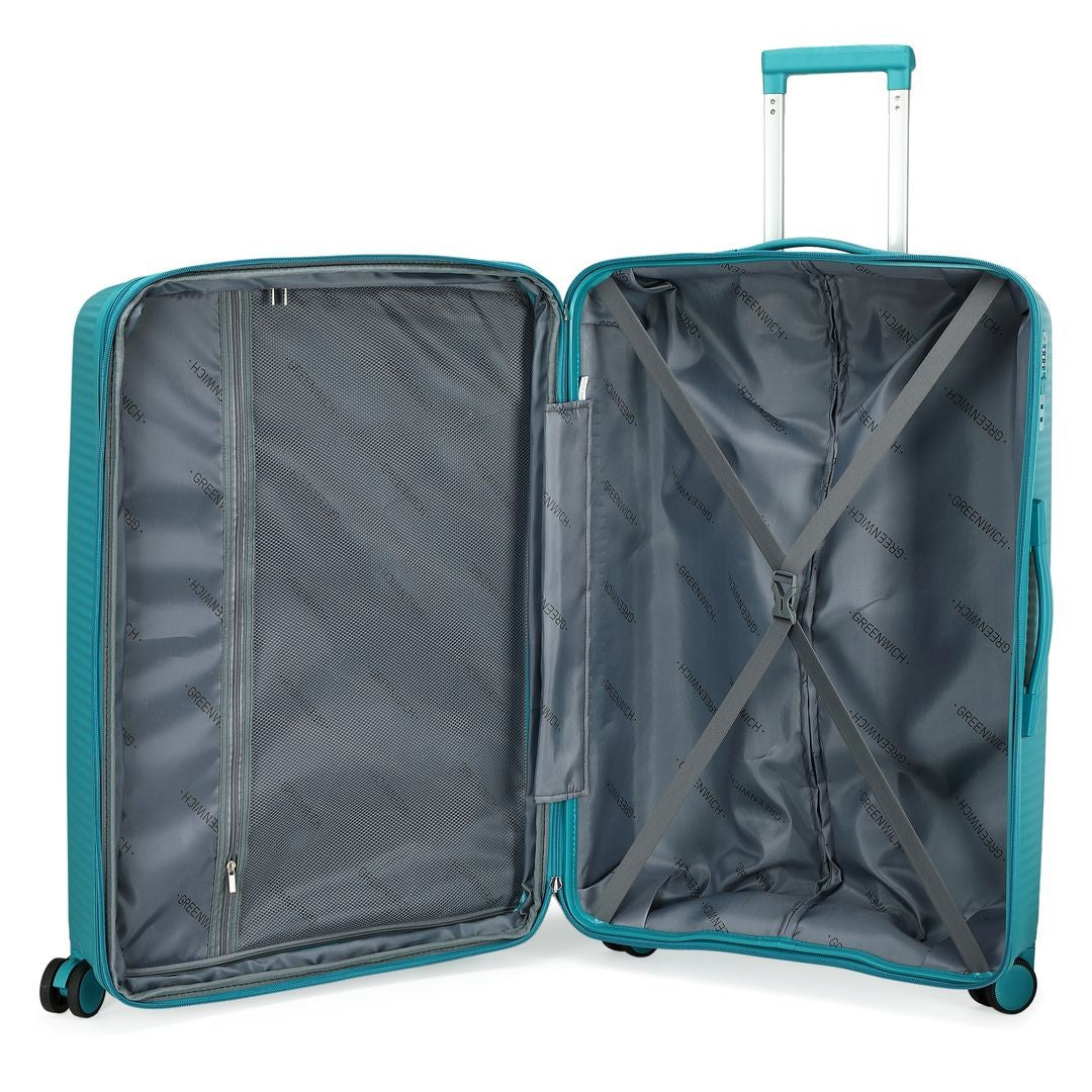 GREENWICH Set of suitcases with extensile aruba