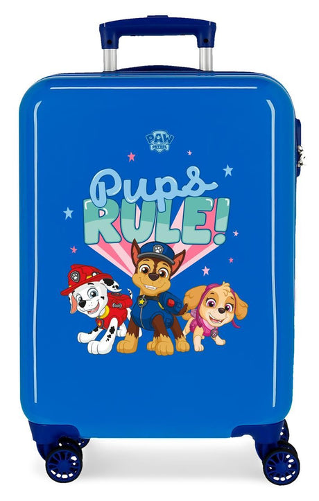 2191726 Trolley ABS 55cm.4r Paw Patrol Pups Blue