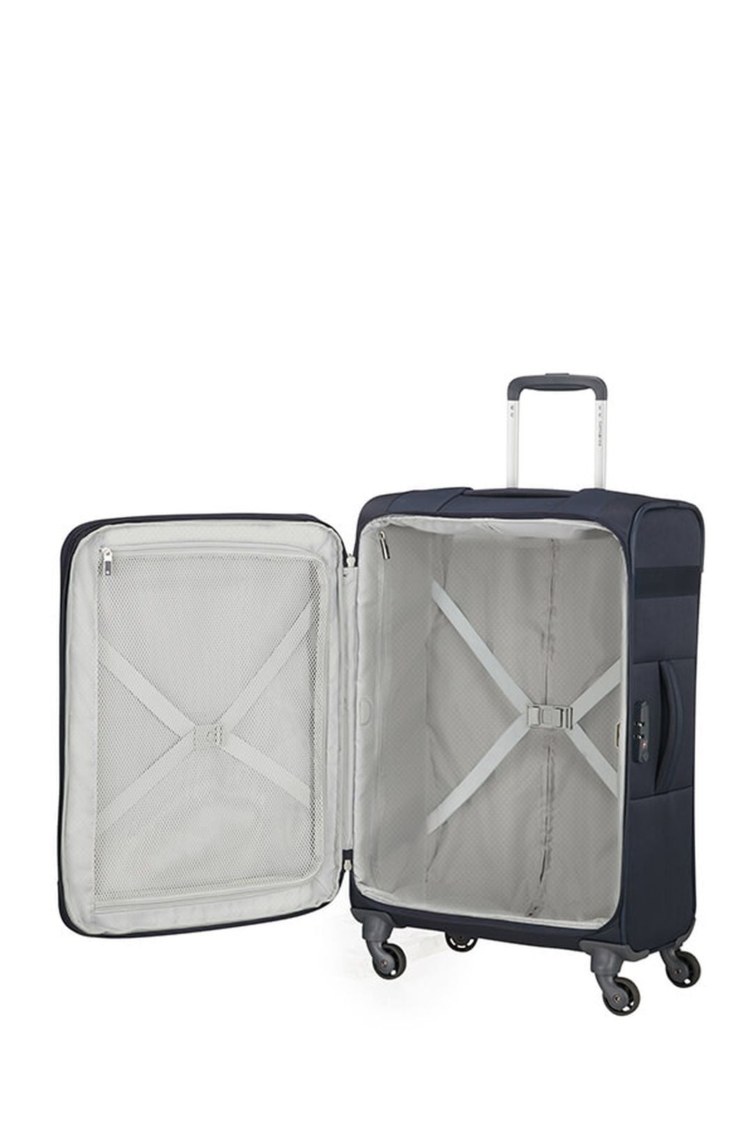 Samsonite Spinner Citybeat, 4 rodas, tamanho médio extensível