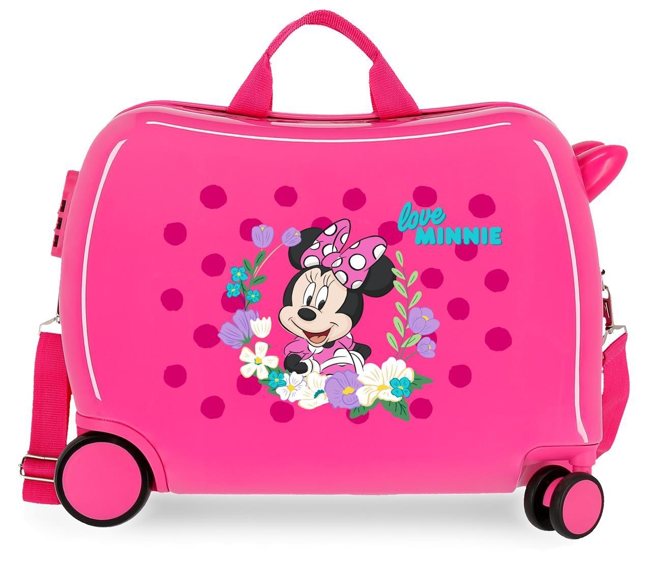 2279822 Maleta Inf.Abs 4R (2Multid) Minnie Golden Days Fuchsi