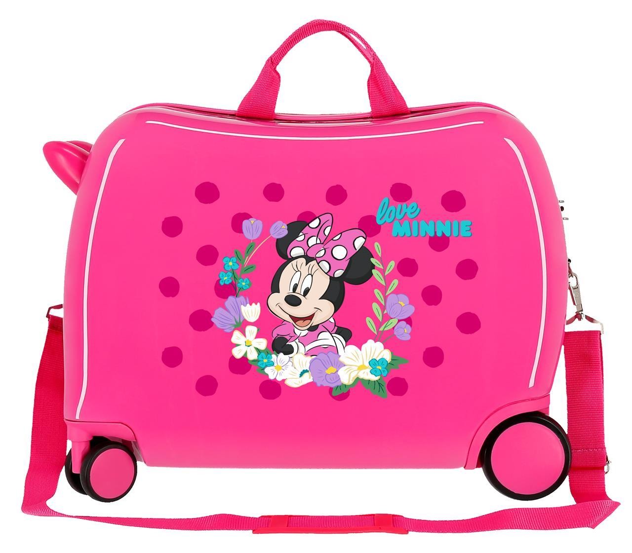 2279822 Maleta Inf.Abs 4R (2Multid) Minnie Golden Days Fuchsi