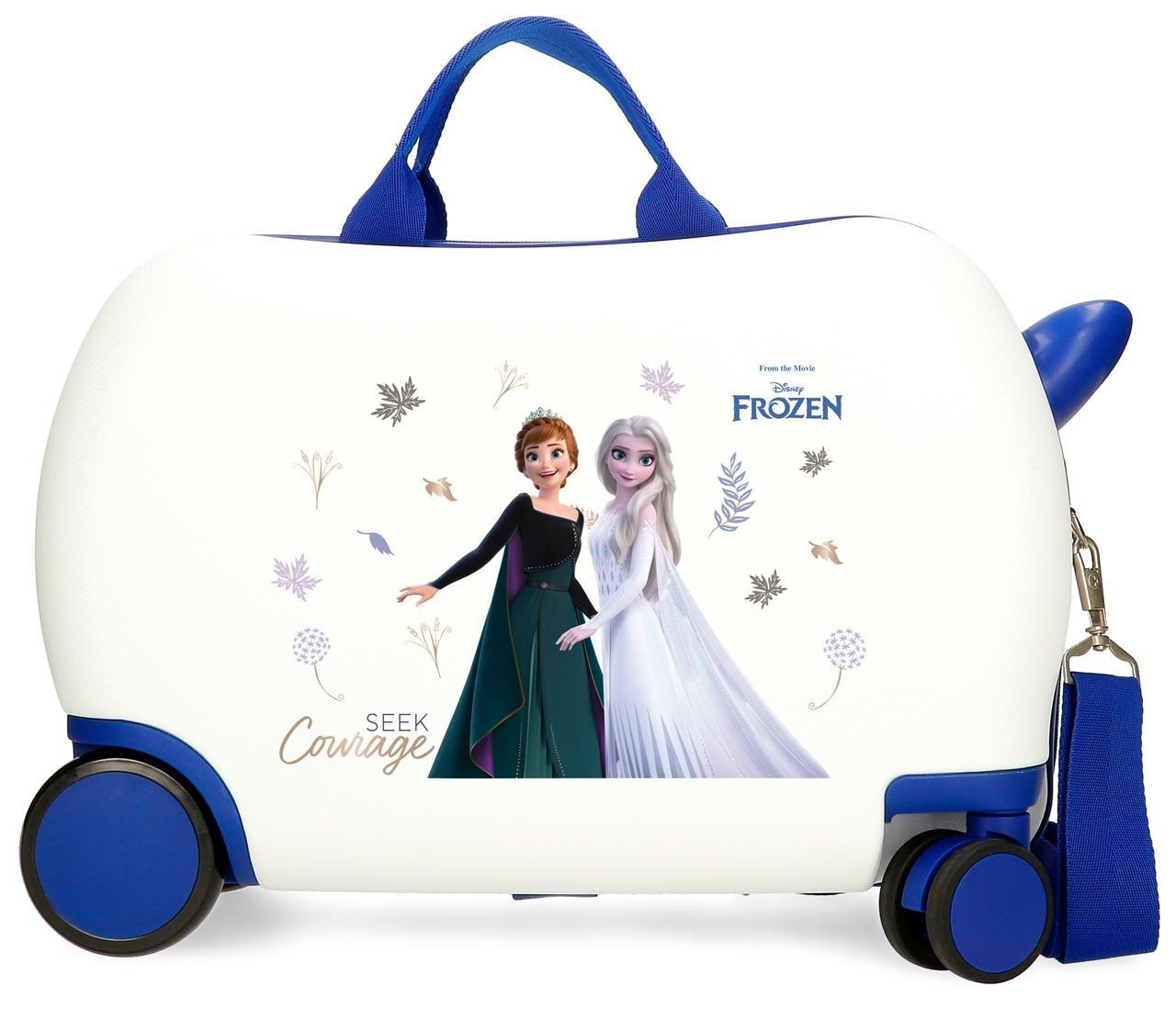 2361021 Maleta Inf.ABS 4R. (2 Multi.) 45 cm. Frozen Etsing Couraa