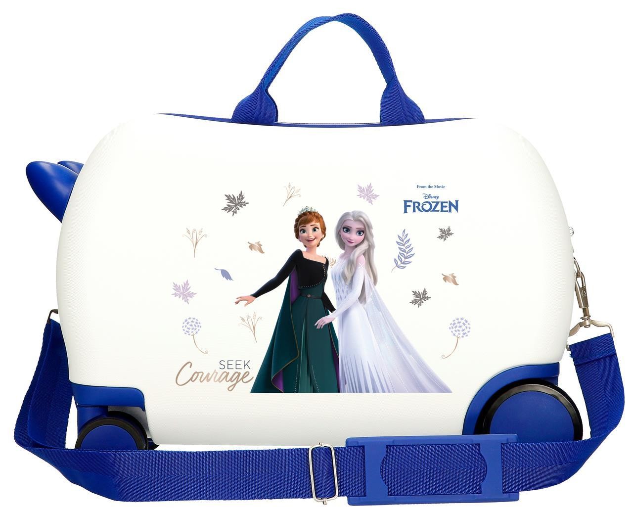 2361021 Maleta Inf.ABS 4R. (2 Multi.) 45 cm. Frozen Etsing Couraa