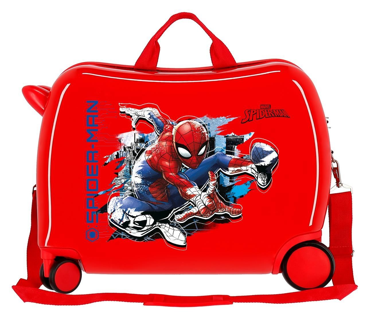 2419864 MALETA INF.ABS 4R.SPIDERMAN GEO RED