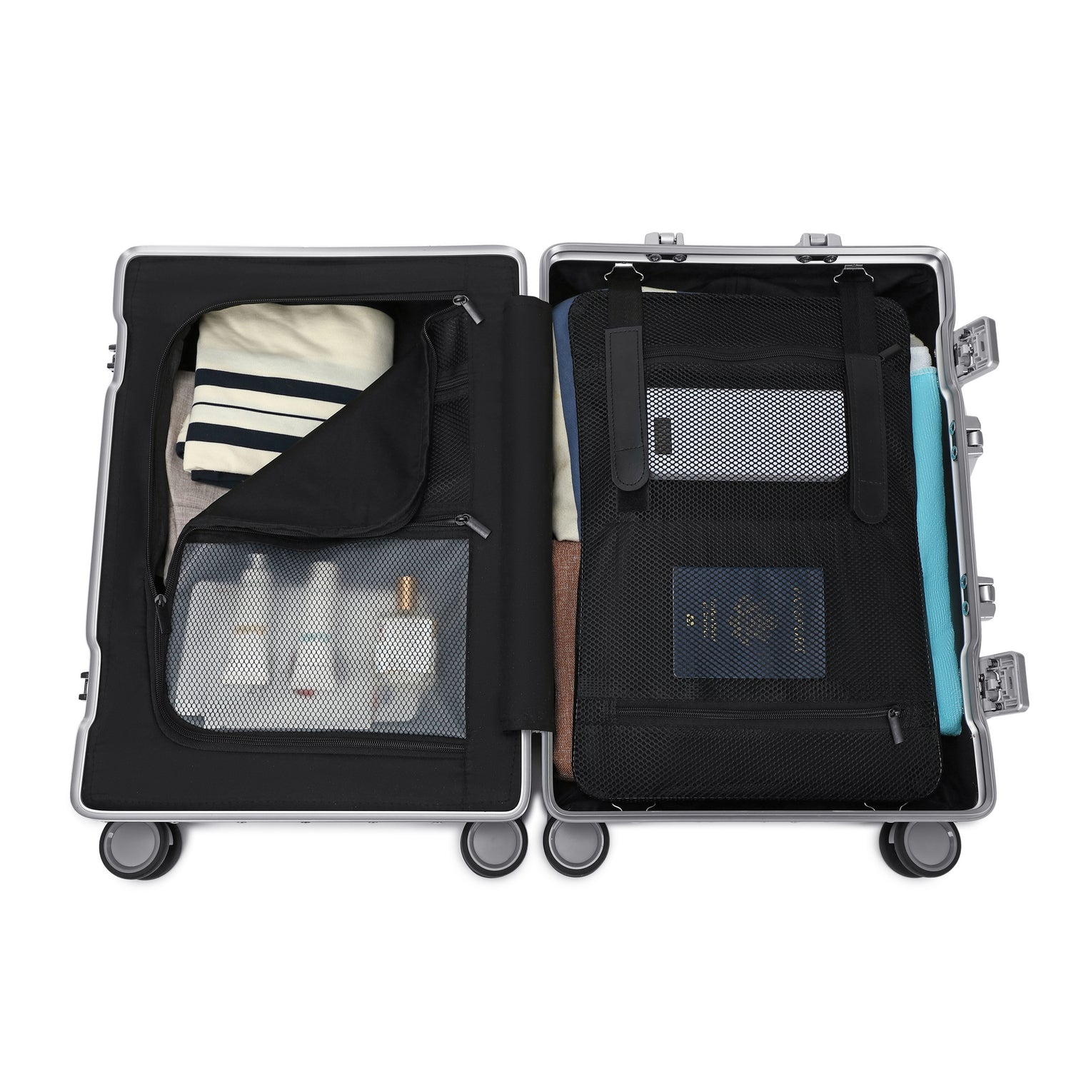 GREENWICH Median New York aluminum suitcase