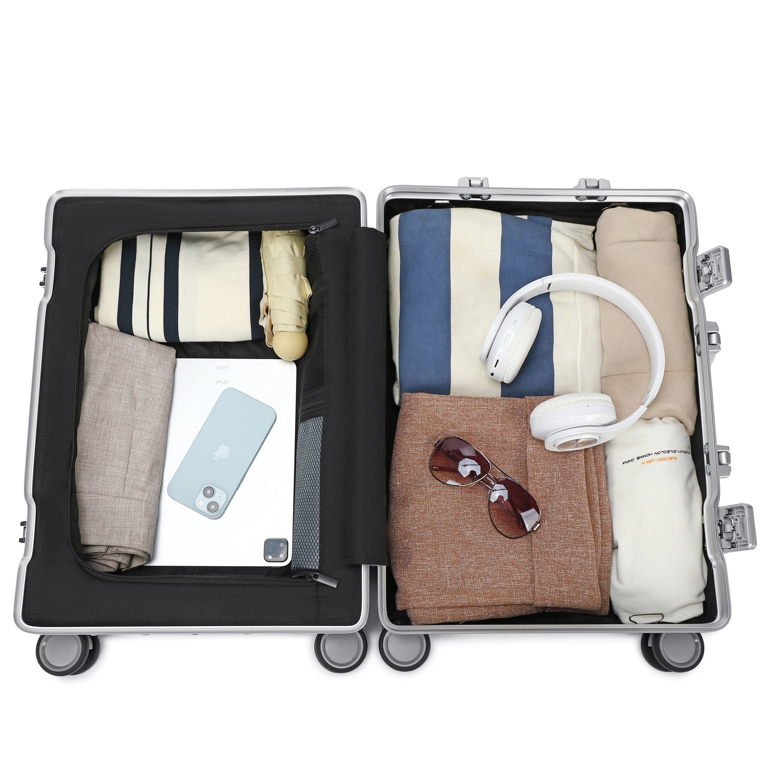 GREENWICH Median New York aluminum suitcase