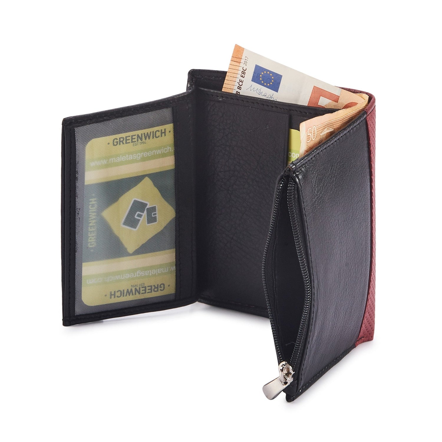 GREENWICH Leather portfolio - Nil Black 2