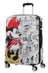 Median suitcase Minnie Comics White Wavebreaker by American Toursiter