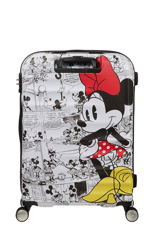 Median suitcase Minnie Comics White Wavebreaker by American Toursiter