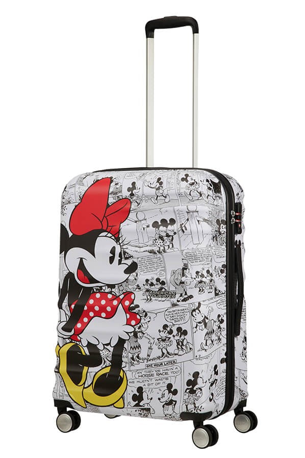 Median suitcase Minnie Comics White Wavebreaker by American Toursiter