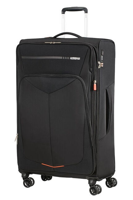 Summerfunk's extensible large suitcase of American Tourister