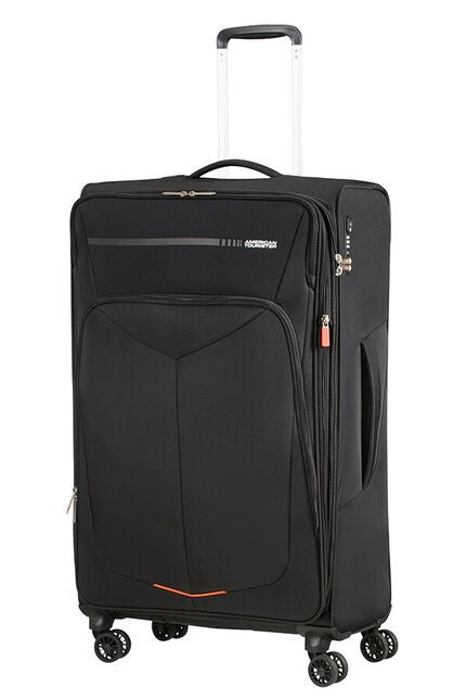 Summerfunk's extensible large suitcase of American Tourister