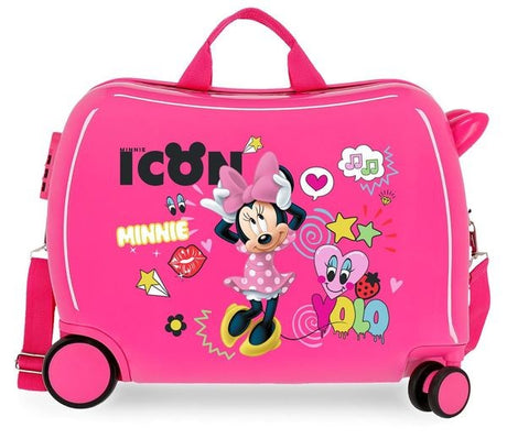 Profitez de l'icône Minnie Fuchsia Correpasillo