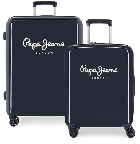 Game 2 suitcases 55/68cm Albert PEPE JEANS