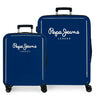 Game 2 suitcases 55/68cm Albert PEPE JEANS