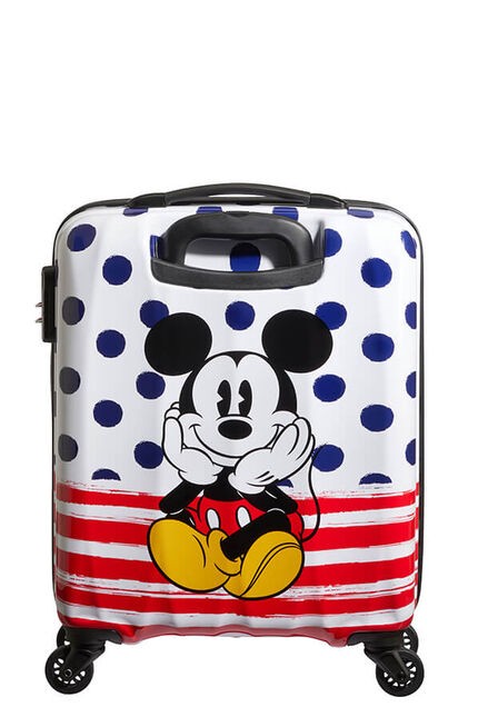 Cabin suitcase 55cm Mickey Blue Dots DISNEY Legends of AMERICAN TOURISTER