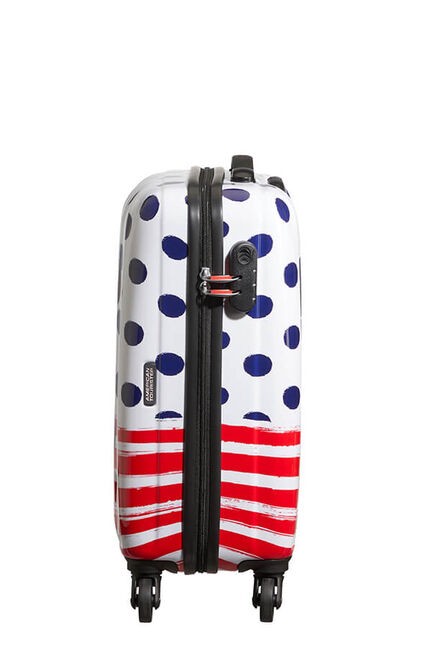 Cabin suitcase 55cm Mickey Blue Dots DISNEY Legends of AMERICAN TOURISTER