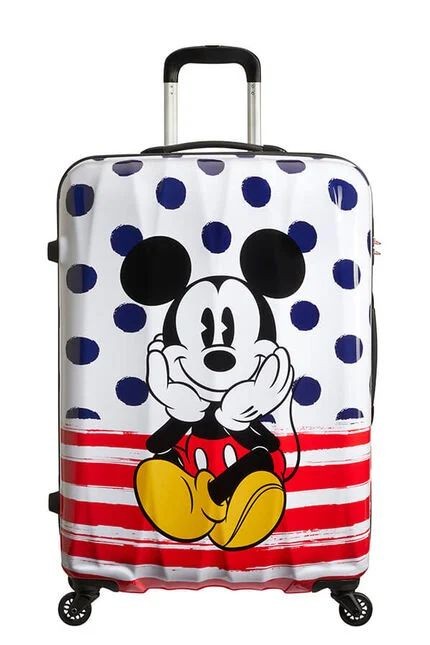 75cm Mickey Blue Dots DISNEY Legends of AMERICAN TOURISTER