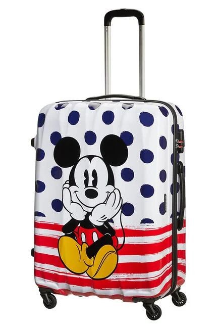 75cm Mickey Blue Dots DISNEY Legends of AMERICAN TOURISTER