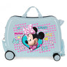 VAGUAGGIO BAMBINI 2 RUOTE MULIDERECTIONA MINNIE HIPIPER HIELLER BLUS