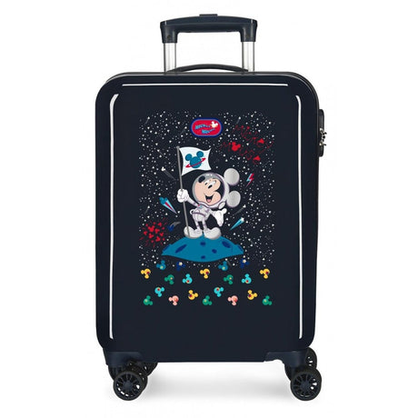 Cabin suitcase Rigid 55cm Mickey On The Moon