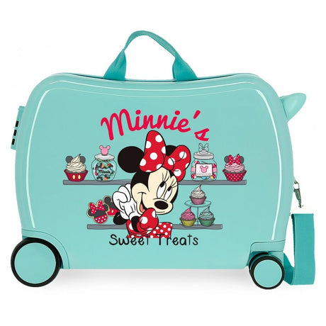 Green Minnie Children's Suitcase