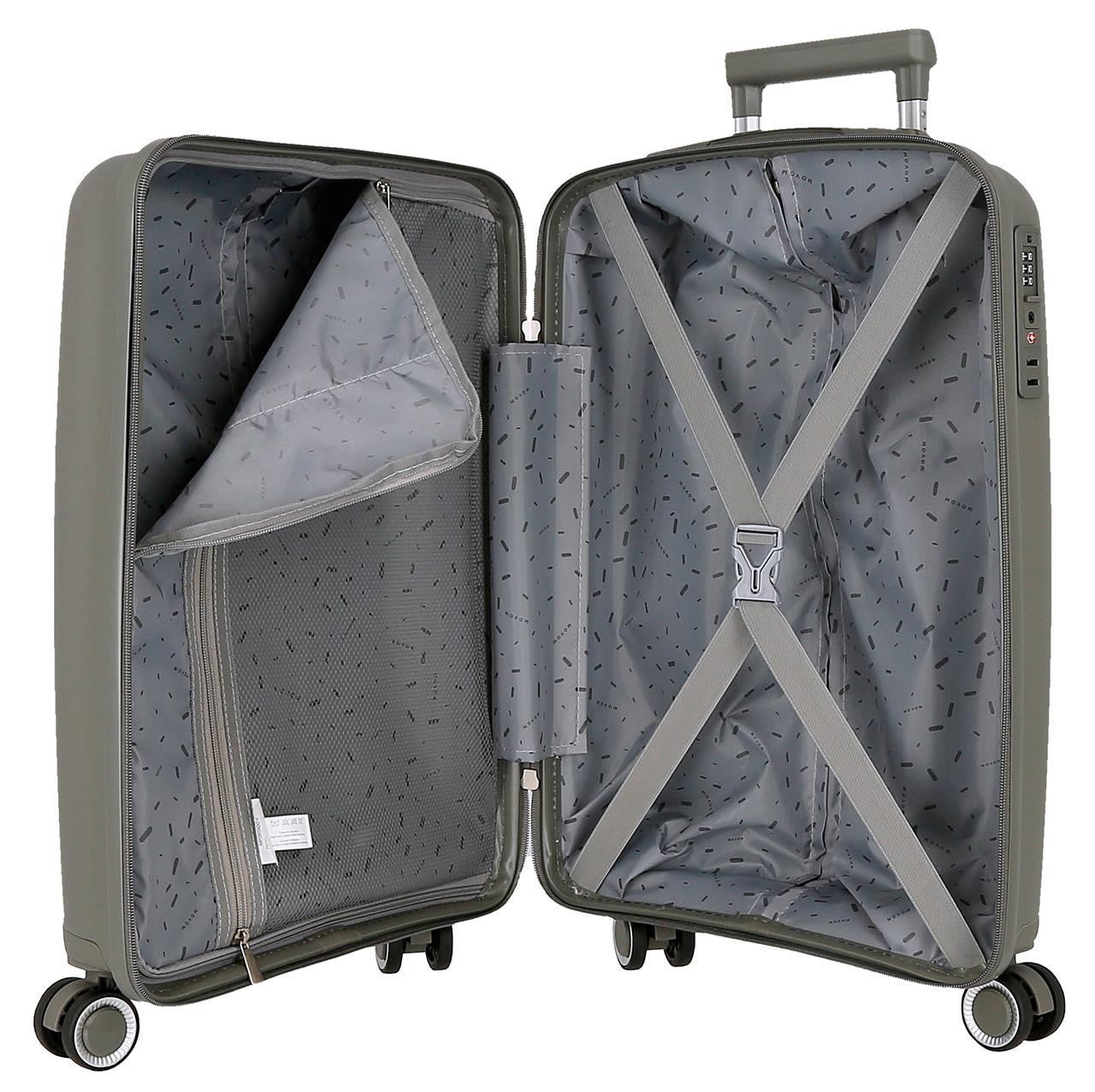 5329124 Trolley S. 55Cm.4r.Movom Inari Gray