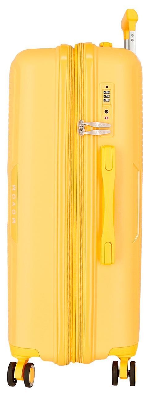 5329229 Trolley S. 68cm.4r.Movom Inari Yellow