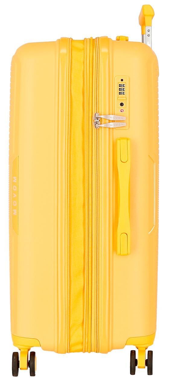 5329229 Trolley S. 68cm.4r.Movom Inari Yellow