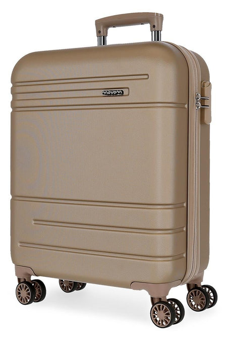 5989163 Trolley ABS 55cm.4r.Movom Galaxy Champagner