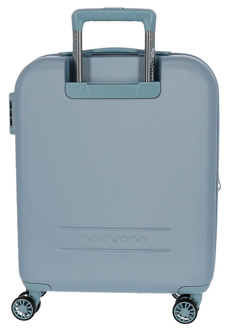 5998663 Trolley ABS 55CM.4R.C/Exp.Movom Riga Blau