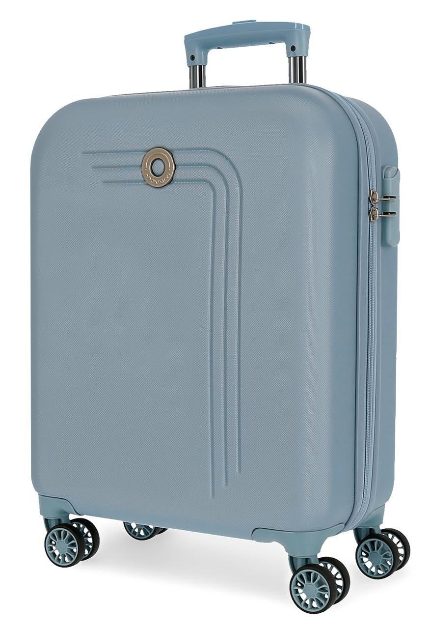 5999163 Trolley ABS 55cm.4r.Movom Riga Blue Sky