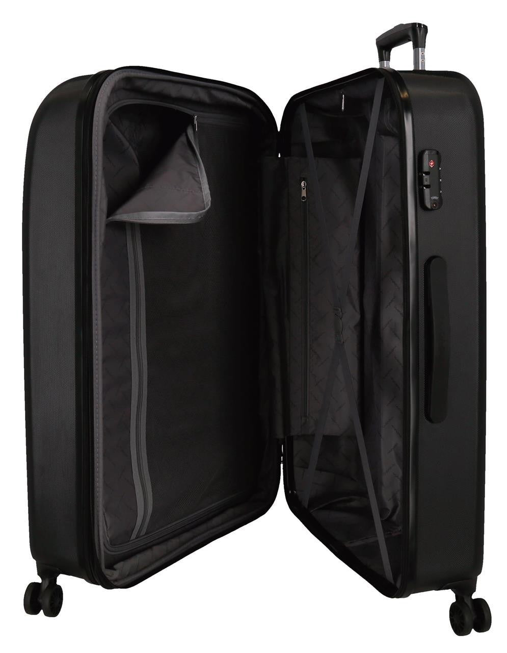 5999261 Trolley ABS 70cm.4r.Movom Riga Black